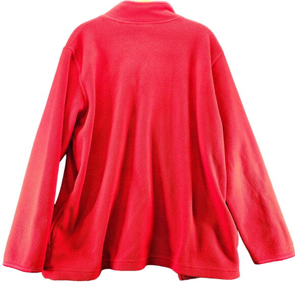 Classic Elements Womens Pullover Sweater Red Size Large 100% Polyester Long Sle - Picture 2 of 12